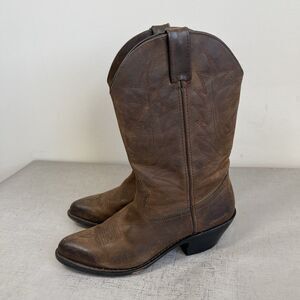 Durango Western Boots Womens 8 M Brown Leather RD4112 Rodeo Cowgirl Cowboy